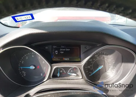 2017 Ford Focus Titanium from USA, damaged, VIN 1FADP3J2XHL210524